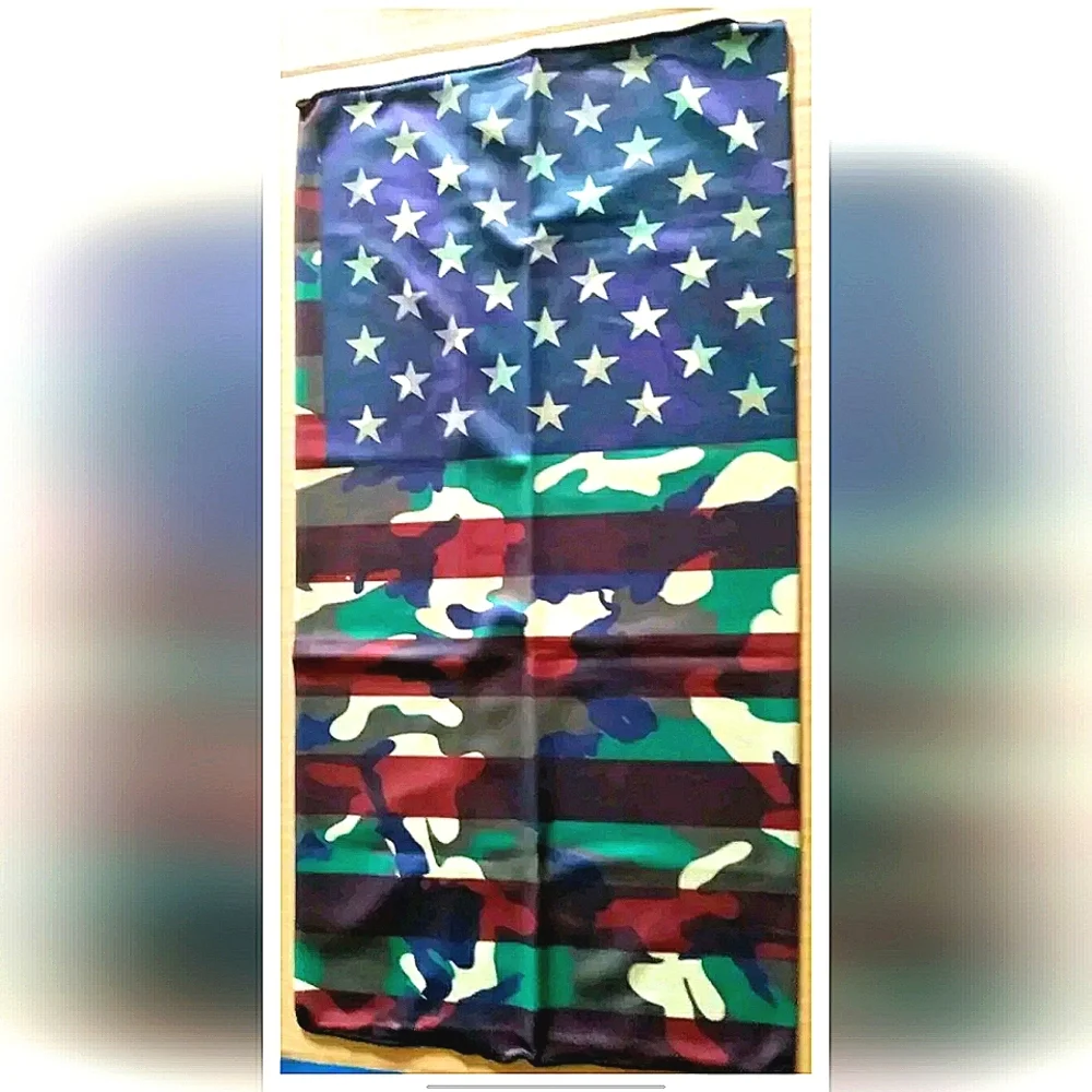 Tactical USA Camo Hunting Balaclava Neck Gaiter Face Mask Bandana Scarf Headwear